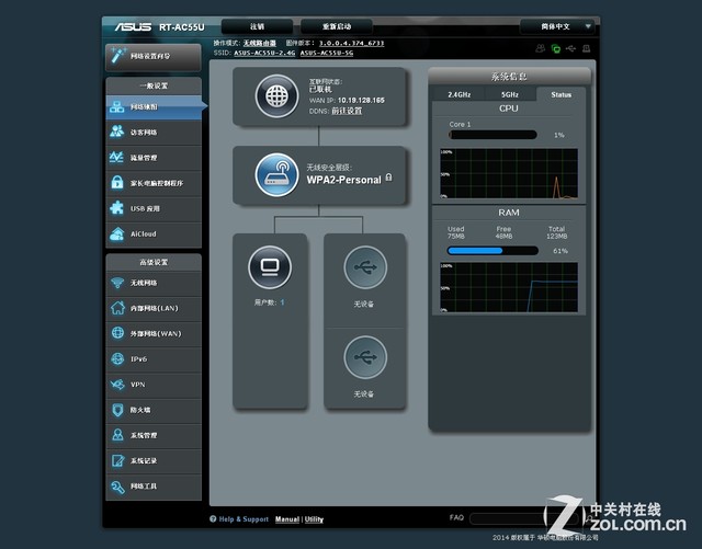 Wi-Fi ˶RT-AC55U· 