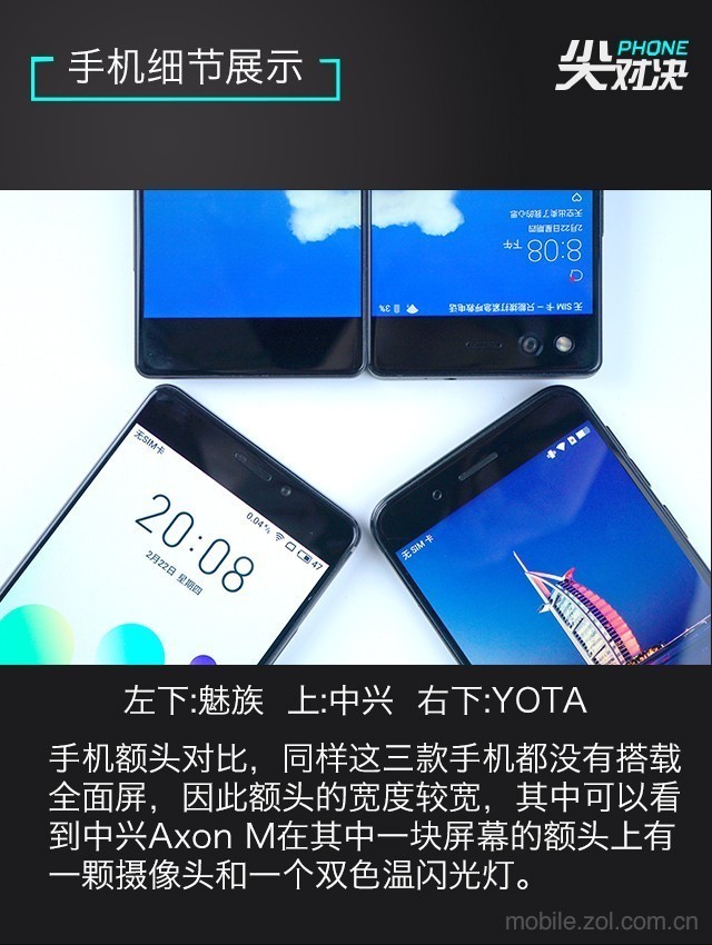  One screen is not enough to see ZTE Axon M/YOTA3/Meizu PRO7 satisfy you 