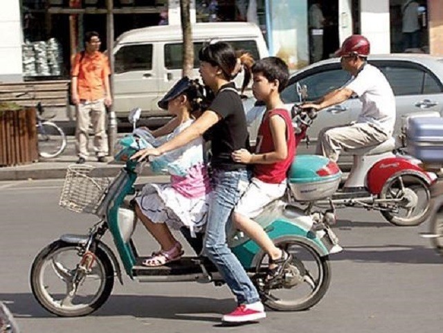 騎電動自行車帶孩子需要注意的安全隱患