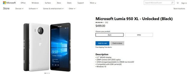 ?Lumia 950/950 XLϼ 