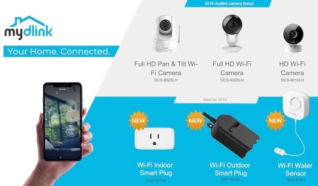 CES2019��D-Link��Zigbee�����ܼҾ���Ʒ 