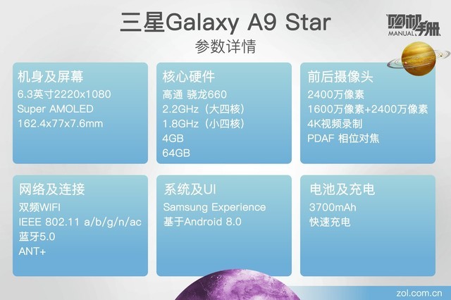 ֻAI Galaxy A9 Starֲ