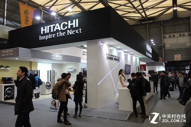 视觉享受 日立多开门冰箱亮相AWE2016