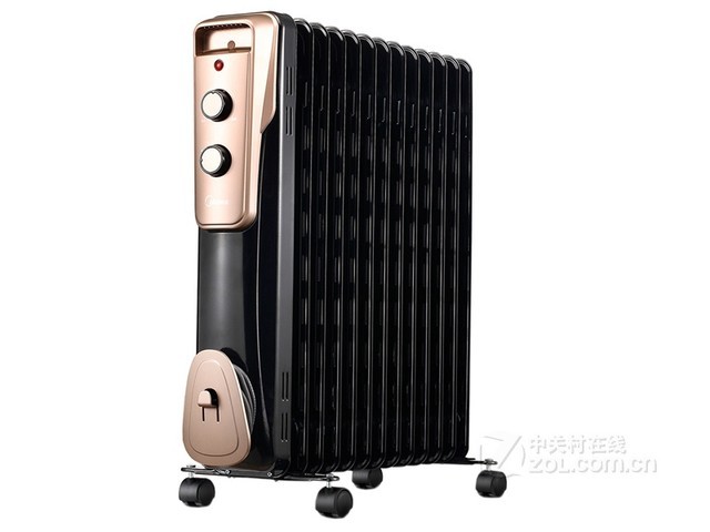 【手慢无】美的13片电热油汀全屋取暖器双重优惠只要229元
