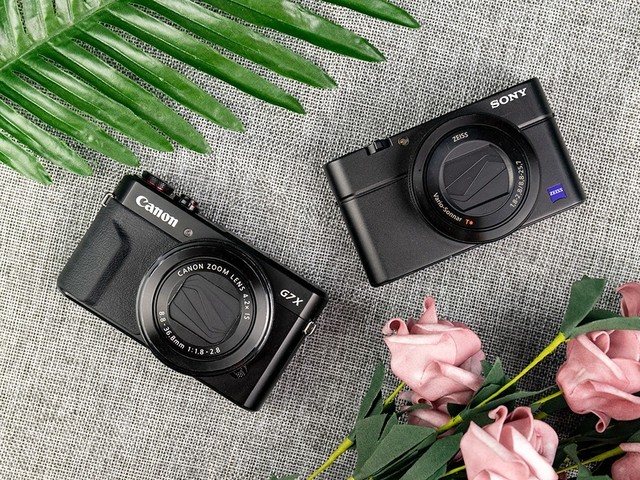 һ G7XII VS RX100M4Ƶ 