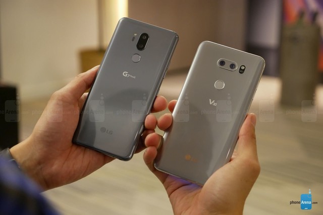 两种全面屏 LG G7 ThinQ对比LG V30图赏