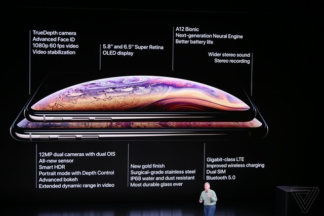 支持双卡 iPhoneXs及iPhoneXs Max发布 