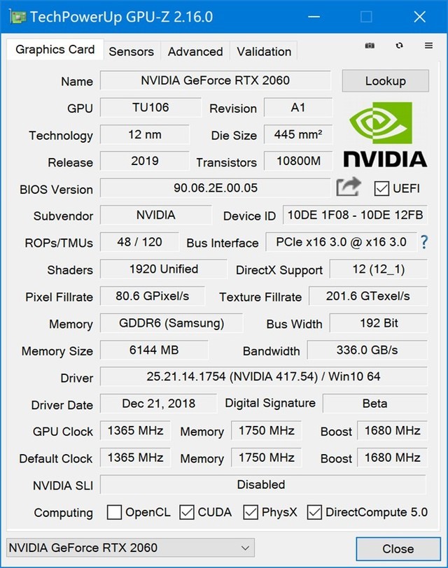 ̫ uRTX2060ս6GԿײ 