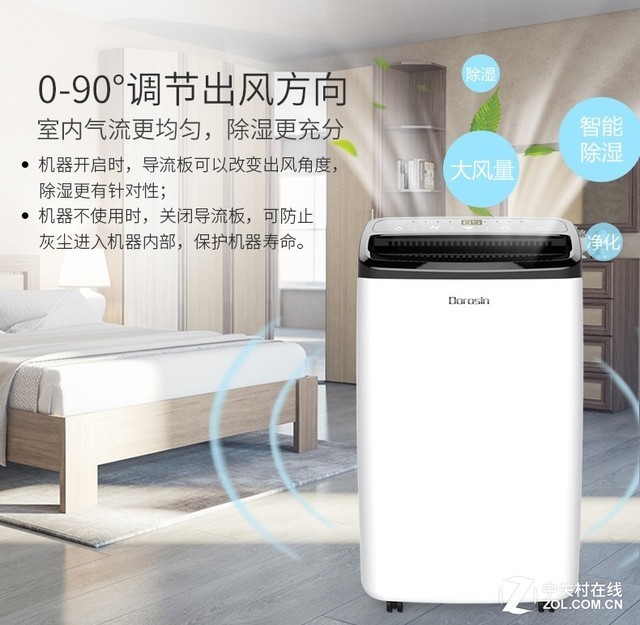 多乐信ER-616C除湿机京东不足千元 