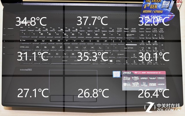 ����i7 6700HQ ΢��GT72��Ϸ���¿����� 