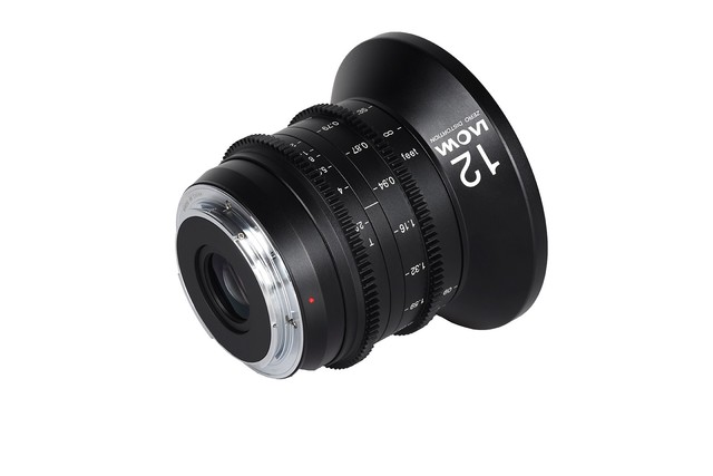 三卡口版本老蛙12mm T2.9电影镜头12月25日上市