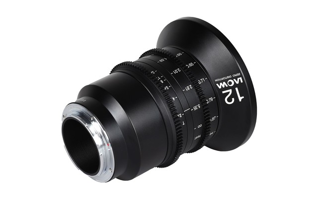 三卡口版本老蛙12mm T2.9电影镜头12月25日上市
