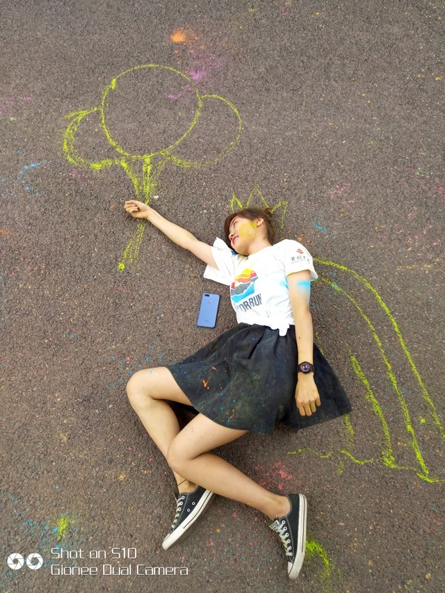 �����ഺ���� ����S10��¼Color Run�����幫�� 