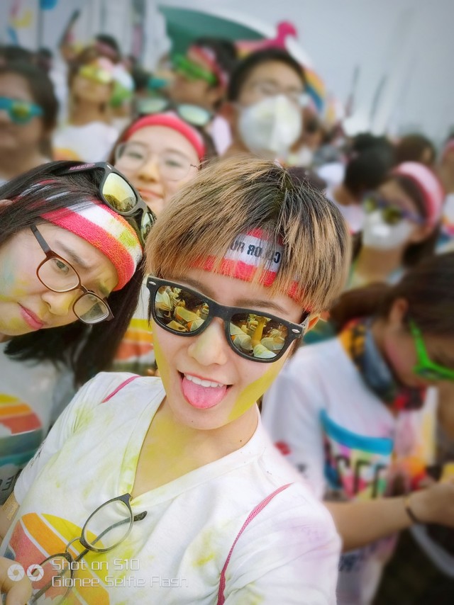 �����ഺ���� ����S10��¼Color Run�����幫�� 