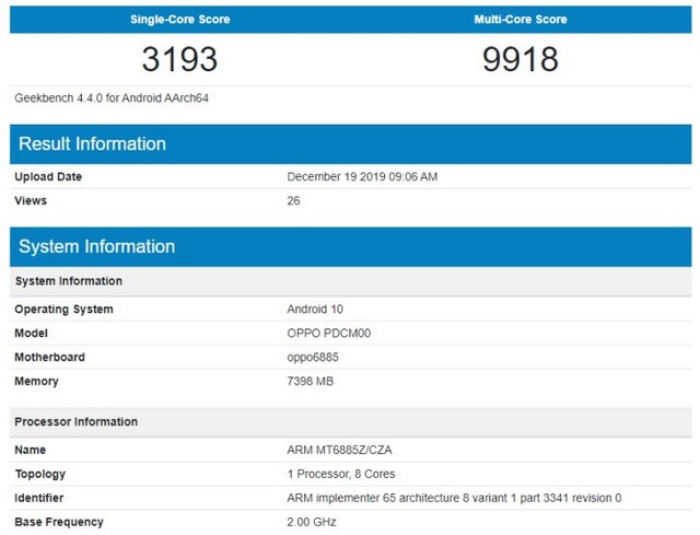 realme X50 5Gഺع MTK1000L 