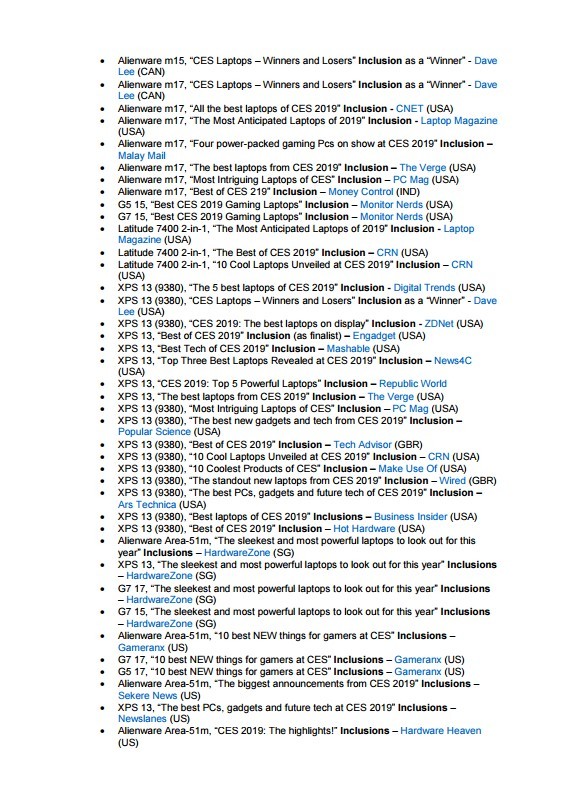Alienware系列斩获CES2019最佳卓越奖