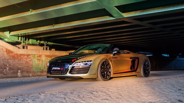 fostlade操刀改裝奧迪r8v10spyder