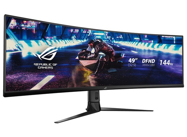 华硕推出ROG Strix XG49VQ显示器：49吋32:9、144Hz 