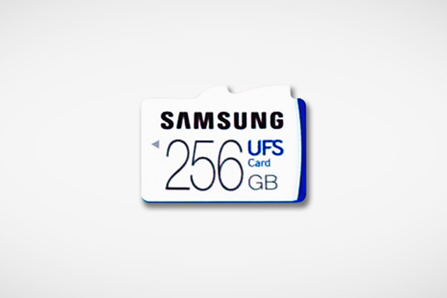 性能比肩SSD 三星发布256GB UFS存储卡 