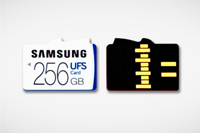 性能比肩SSD 三星发布256GB UFS存储卡 