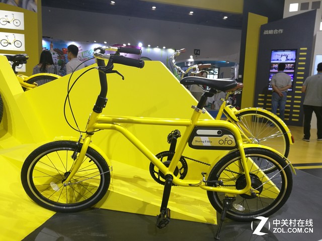 ofo共享电单车亮相北京国际电动车展会