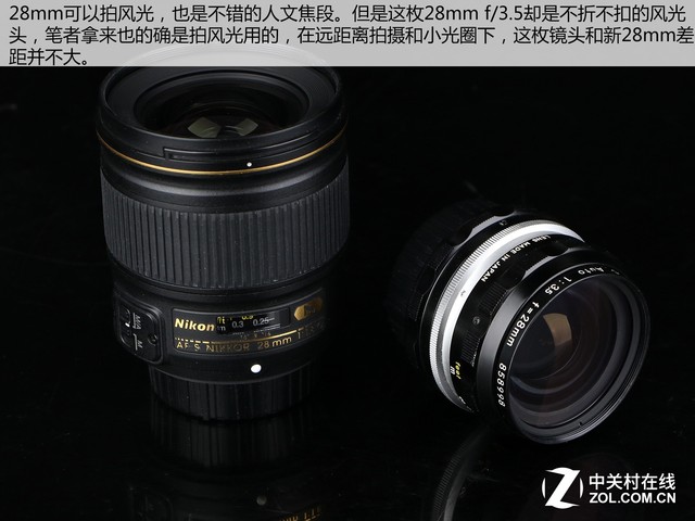  ῵28mm f/1.8Gս28mm f/3.5 