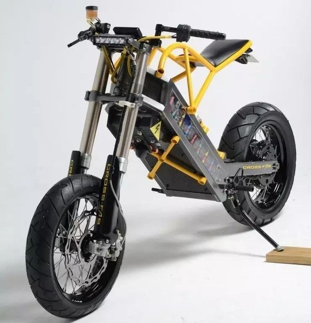 给你一辆diy的电动摩托 你敢试驾吗?_电动车_电动车新闻-中关村在线