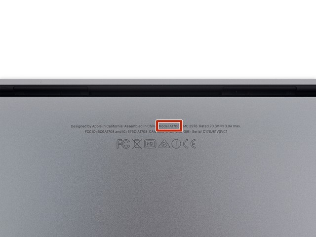 β MacBook Pro ͺΪ A1708