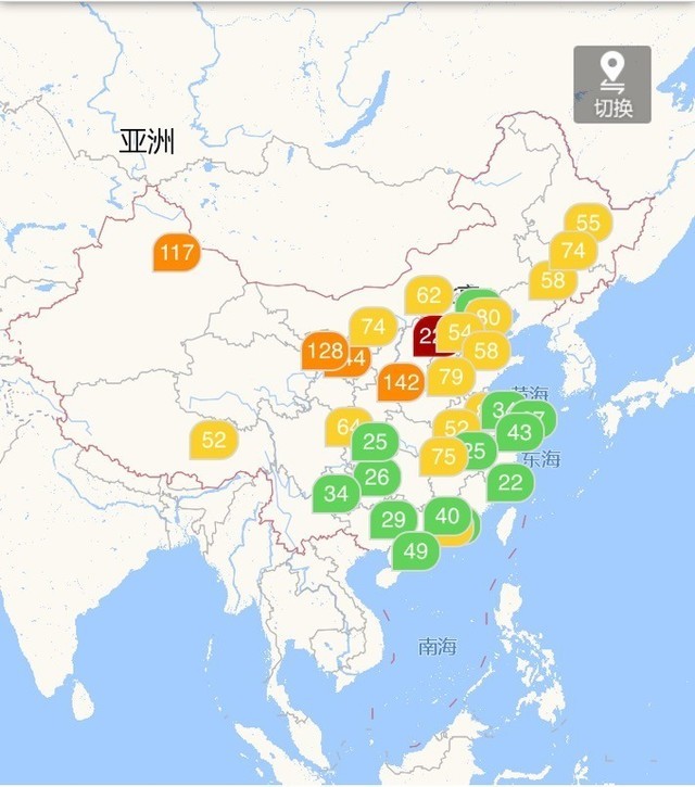 每日空气质量报告:轻霾来袭 不宜出门