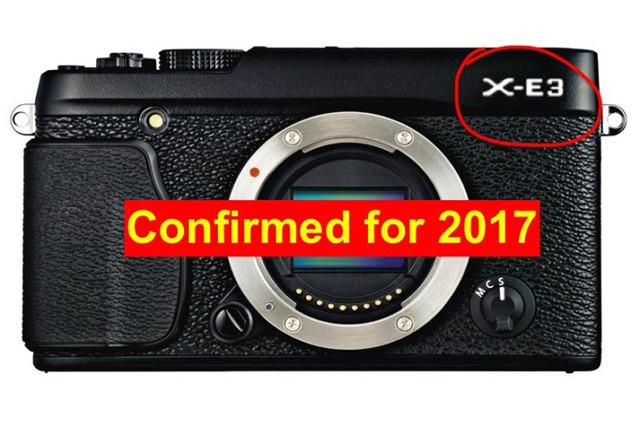 简化版X-Pro2 富士X-E3今年秋季到来