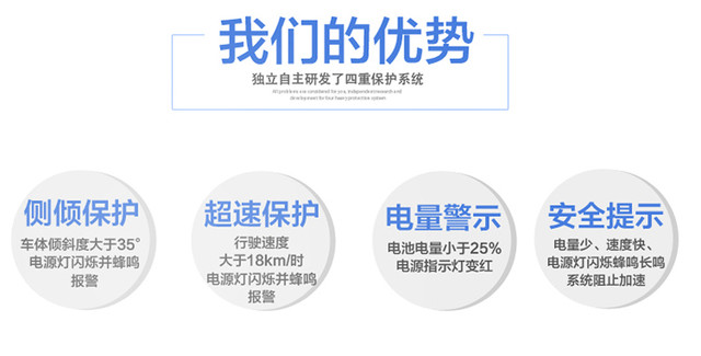 便利出行新体验 单手可以拎起的平衡车