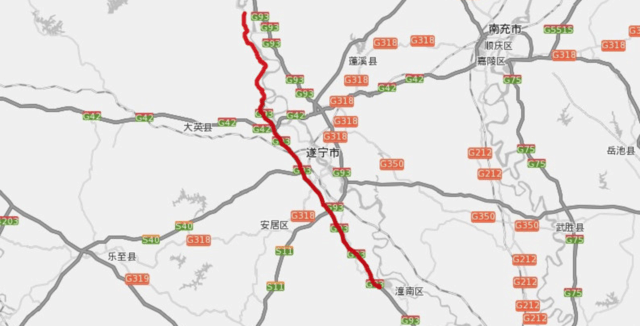 四川省道s205线规划图图片