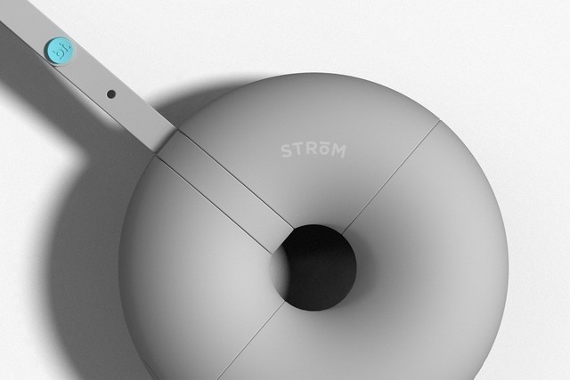 能充电的甜甜圈 这个充电宝设计够创意_智能家居新闻-中关村在线