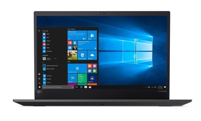 IFA 2018联想发布ThinkPad X1 Extreme 性能强劲