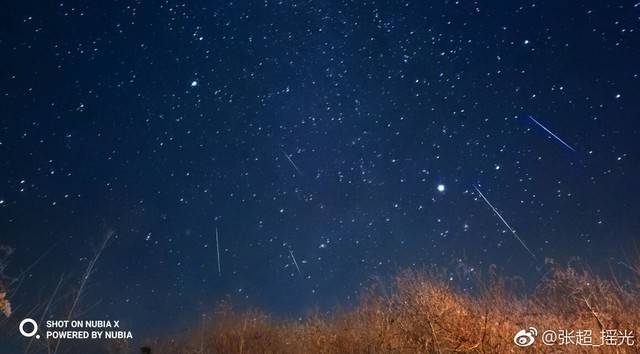 用鏡頭記錄流星雨努比亞x帶你領略蒼穹之美