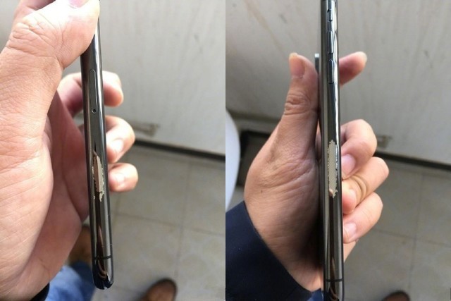 Fruit powder spit iPhone X, these points will not be changed directly to remove powder.