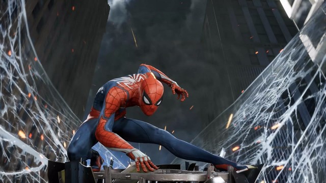 PS4版蜘蛛侠 开放世界演出效果惊艳