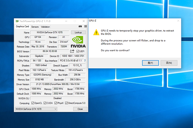 GTX1070Դ ְֽBIOS 