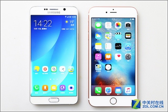尖Phone:三星Note 5对比iPhone 6s Plus 