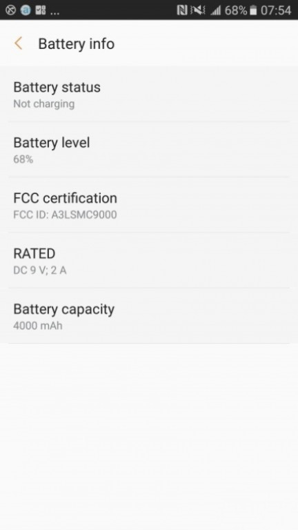 三星Galaxy C9现身FCC 配备4000mAh电池