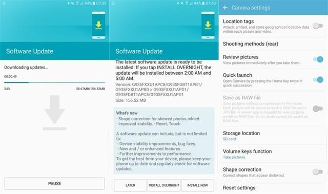 误操作bug解决 三星为S7/S7 edge更新升级