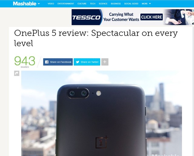 年度旗舰热销看海外媒体如何评价一加5