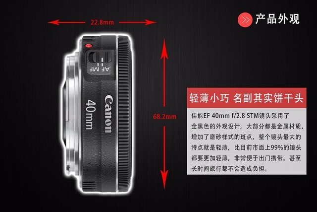 比微单镜头更轻巧 佳能EF 40mm f2.8购机手册