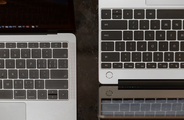 MacBook Air 横评 华为MateBook 13 