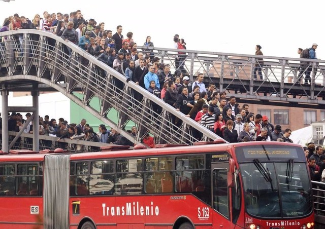 ױ׶(Bogota)Transmilenioʿϵͳ첻ظȴ˿ȡŦԼԼ14׶еУĹϵͳָȫ