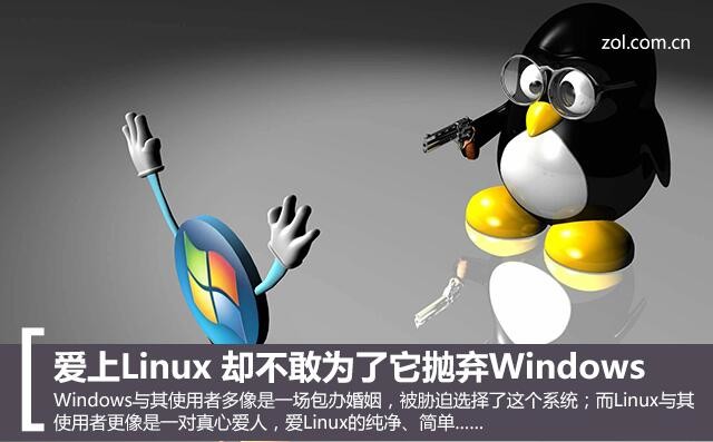 我爱上Linux 却不敢为了它抛弃Windows 