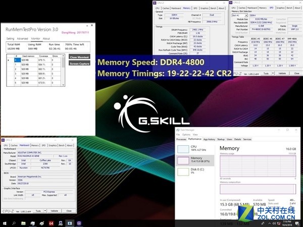֥���Ƴ����Z390�����DDR4 4800MHz�ڴ� 