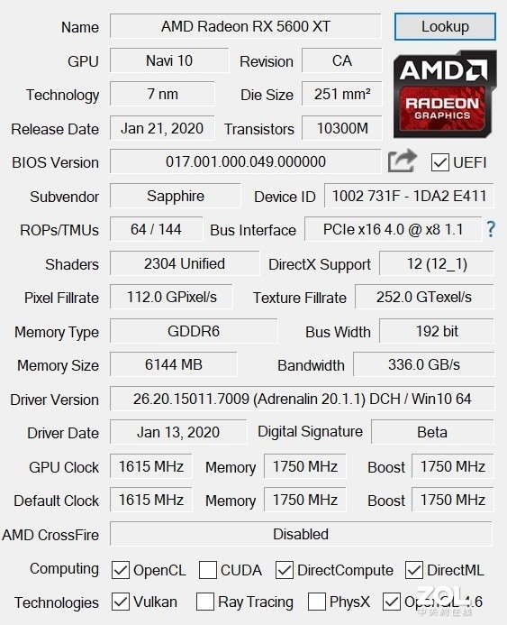 AMD RX 5600 XTײ⣡ 