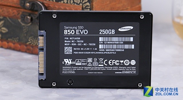 850 EVO 250GB SSD 