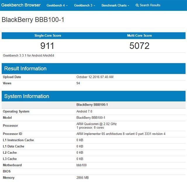 黑莓Mercury新机配置信息及渲染图流出